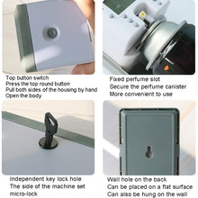 Load image into Gallery viewer, Anti-Corrosion Stainless Steel Panel LCD Digital Display Intelligent Automatic Fragrance Sprayer, LCD (Black Titanium), LCD (Titanium Gold), LCD (Brushed)