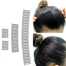 Load image into Gallery viewer, Hair-Fixed Hairpin Headband Hair Accessories Round Hairstyle Invisible Comb, A, B, C, D, E