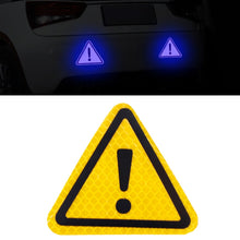 Load image into Gallery viewer, Car Tail Triangle Reflective Stickers Safety Warning Danger Signs Car Stickers