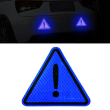 Load image into Gallery viewer, Car Tail Triangle Reflective Stickers Safety Warning Danger Signs Car Stickers
