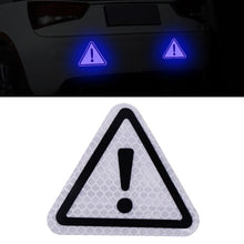 Load image into Gallery viewer, Car Tail Triangle Reflective Stickers Safety Warning Danger Signs Car Stickers