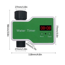 Load image into Gallery viewer, Irrigation System Intelligent Controller Automatic Timed Watering Device, 1 Water Outlet, 2 Water Outlet, 10m 10sets Hanging Spray Sprinklers, 10m 10sets Ground Plug Dual-use Suit, 20m 20sets Hanging Spray Nozzles, 20m 20sets Ground Plug Dual-use Suit