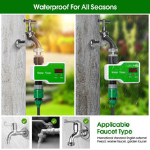 Load image into Gallery viewer, Irrigation System Intelligent Controller Automatic Timed Watering Device, 1 Water Outlet, 2 Water Outlet, 10m 10sets Hanging Spray Sprinklers, 10m 10sets Ground Plug Dual-use Suit, 20m 20sets Hanging Spray Nozzles, 20m 20sets Ground Plug Dual-use Suit