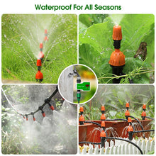 Load image into Gallery viewer, Irrigation System Intelligent Controller Automatic Timed Watering Device, 1 Water Outlet, 2 Water Outlet, 10m 10sets Hanging Spray Sprinklers, 10m 10sets Ground Plug Dual-use Suit, 20m 20sets Hanging Spray Nozzles, 20m 20sets Ground Plug Dual-use Suit