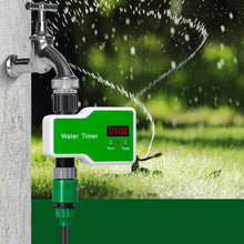 Load image into Gallery viewer, Irrigation System Intelligent Controller Automatic Timed Watering Device, 1 Water Outlet, 2 Water Outlet, 10m 10sets Hanging Spray Sprinklers, 10m 10sets Ground Plug Dual-use Suit, 20m 20sets Hanging Spray Nozzles, 20m 20sets Ground Plug Dual-use Suit