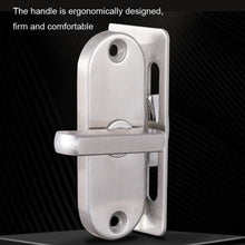 Load image into Gallery viewer, 90 Degrees Right Angle Migration Door Hook Lock, 304 Stainless Steel Slot, Zinc Alloy Slot-free, Zinc Alloy Slot-free / Punching