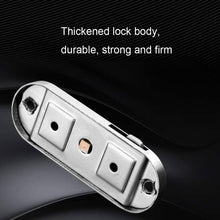 Load image into Gallery viewer, 90 Degrees Right Angle Migration Door Hook Lock, 304 Stainless Steel Slot, Zinc Alloy Slot-free, Zinc Alloy Slot-free / Punching