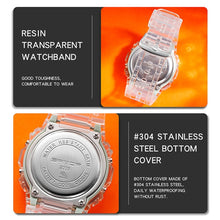 Load image into Gallery viewer, SANDA 2009 Multifunctional Sports Waterproof Calendar Watch