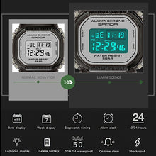 Load image into Gallery viewer, SANDA 2009 Multifunctional Sports Waterproof Calendar Watch