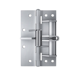 4 Inch Multifunctional Door Closer Automatic Door Closing Hinge, Color Steel Silver, Black, Color Steel Gold