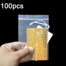 Load image into Gallery viewer, 100pcs  Perforated Ziplock Bag Thickened Transparent Packaging Bag Plastic Sealed Bag, 4 x 6cm, 5 x 7cm, 6 x 9cm, 7 x 10cm, 8 x 12cm, 10 x 15cm