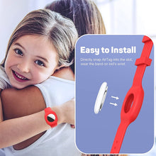 Load image into Gallery viewer, For AirTag 2nd Gen / AirTag 1st Gen Silicone Children Watch Band Protective Case