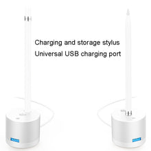 Load image into Gallery viewer, For Apple Pencil 1 USB Charging Adapter Metal Base With LED Indicator, A48 Black