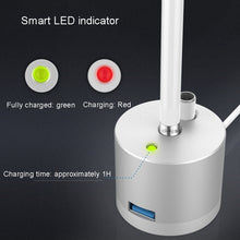 Load image into Gallery viewer, For Apple Pencil 1 USB Charging Adapter Metal Base With LED Indicator, A48 Black
