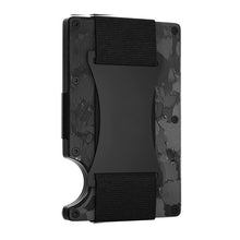 Load image into Gallery viewer, Credit Card Holder Wallets RFID Blocking Slim Metal Card Clip, Black, Grey, Royal Blue, Army Green, Dark Green, Coffee, Fluorescent Green, Carbon Fiber Pattern, Real Carbon Fiber (Light), Real Carbon Fiber (Matte), Red, Blue, Orange, Rainbow           ...