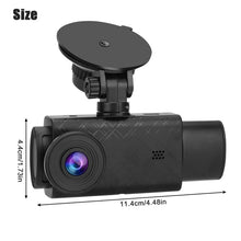 Load image into Gallery viewer, 2 Inch Screen 3-Record 1080P Driving Recorder, G12