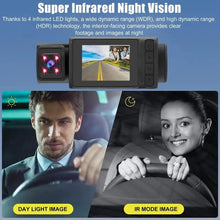 Load image into Gallery viewer, 2 Inch Screen 3-Record 1080P Driving Recorder, G12