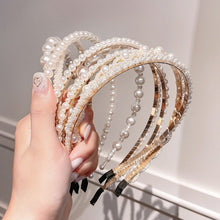 Load image into Gallery viewer, Sweet Pearl Headband Retro Versatile Hair Accessories, 1A, 2B, 3C, 4, 5, 6, 7, 8, 9, 10, 11, 12, 13, 14, 15, 16, 17, 18, 19, 20