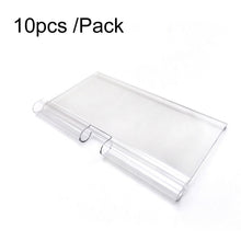 Load image into Gallery viewer, 10pcs /Pack Label Strip Supermarket Display Price Sign, 40 x 60mm, 40 x 80mm, 40 x 100mm