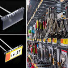 Load image into Gallery viewer, 10pcs /Pack Label Strip Supermarket Display Price Sign, 40 x 60mm, 40 x 80mm, 40 x 100mm