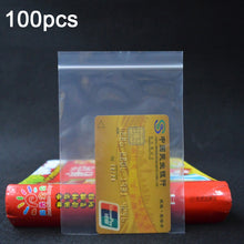 Load image into Gallery viewer, 100pcs  Perforated Ziplock Bag Thickened Transparent Packaging Bag Plastic Sealed Bag, 8 x 18cm 12 Silk  Lower Hole, 8 x 18cm 12 Silk No Hole, 8 x 18cm 10 Silk No Hole, 9 x 13cm 10 Silk Lower Hole, 9 x 13cm 10 Silk No Hole, 12 x 18cm 10 Silk Lower Hole...