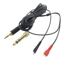 Load image into Gallery viewer, For Sennheiser HD25 / HD560 / HD540 / HD480 / HD430 / HD250 Headset Audio Cable, ZS0093 Left Long Right Short, ZS0093 Two Sides Equivalent