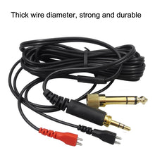 Load image into Gallery viewer, For Sennheiser HD25 / HD560 / HD540 / HD480 / HD430 / HD250 Headset Audio Cable, ZS0093 Left Long Right Short, ZS0093 Two Sides Equivalent