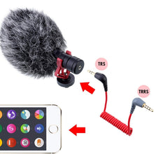 Load image into Gallery viewer, Wireless Lavalier Microphone Cable, For BOYA / RODE SC7 TRS to TRRS, For BOYA / RODE SC2 TRS to TRS