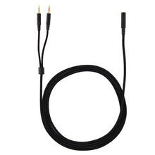 Load image into Gallery viewer, For Kingston Skyline Alpha Cloud II 3.5mm 2 In 1 Audio Cable, ZS0174 Black