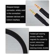 Load image into Gallery viewer, For Kingston Skyline Alpha Cloud II 3.5mm 2 In 1 Audio Cable, ZS0174 Black