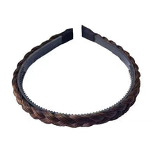 Load image into Gallery viewer, Wide-Brimmed Twisted Braid Hoops Wig Non-Slip Hair Accessories, 1cm-Natural Black, 1cm-Light Brown, 1cm-Deep Brown, 1.5cm-Natural Black, 1.5cm-Light Brown, 1.5cm-Deep Brown, 1.8cm-Natural Black, 1.8cm-Light Brown, 1.8cm-Deep Brown                      ...