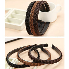 Load image into Gallery viewer, Wide-Brimmed Twisted Braid Hoops Wig Non-Slip Hair Accessories, 1cm-Natural Black, 1cm-Light Brown, 1cm-Deep Brown, 1.5cm-Natural Black, 1.5cm-Light Brown, 1.5cm-Deep Brown, 1.8cm-Natural Black, 1.8cm-Light Brown, 1.8cm-Deep Brown                      ...