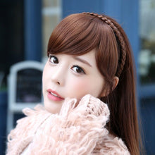 Load image into Gallery viewer, Wide-Brimmed Twisted Braid Hoops Wig Non-Slip Hair Accessories, 1cm-Natural Black, 1cm-Light Brown, 1cm-Deep Brown, 1.5cm-Natural Black, 1.5cm-Light Brown, 1.5cm-Deep Brown, 1.8cm-Natural Black, 1.8cm-Light Brown, 1.8cm-Deep Brown                      ...