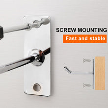 Load image into Gallery viewer, 10pcs 4mm Thick Nail Wall Display Jewelry Hooks Single Wire Hook, 5cm, 10cm, 15cm, 20cm, 25cm