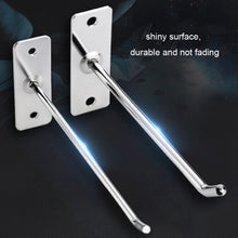 Load image into Gallery viewer, 10pcs 4mm Thick Nail Wall Display Jewelry Hooks Single Wire Hook, 5cm, 10cm, 15cm, 20cm, 25cm