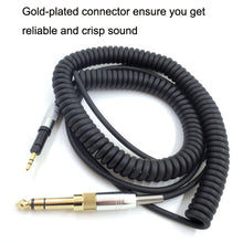 Load image into Gallery viewer, For ATH-M50X / M40X / M70X Spring Headset Audio Cable AUX 2.5mm Head, ZS0246