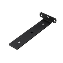 Load image into Gallery viewer, 5mm Thick Triangular Bracket Bookshelf Partition Plate, 150mm Black, 200mm Black, 250mm Black, 300mm Black, 150mm White, 200mm White, 250mm White, 300mm White