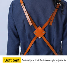 Load image into Gallery viewer, Carpentry Electrician Garden Heavy Canvas Workwear Apron, Black Gray, Black, Army Green, Khaki, Blue, Camel, Belt Black Gray, Belt Black, Belt Army Green, Belt Khaki, Belt Blue, Belt Camel