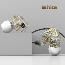 Load image into Gallery viewer, CVJ In-Ear Wired Gaming Earphone, White, Black, Blue, Green, With Mic White, With Mic Black, With Mic Blue, With Mic Green