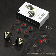 Load image into Gallery viewer, CVJ In-Ear Wired Gaming Earphone, White, Black, Blue, Green, With Mic White, With Mic Black, With Mic Blue, With Mic Green