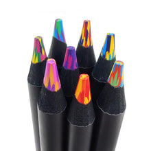 Load image into Gallery viewer, 8 In 1 Rainbow Pencils Set Wooden Colored Pencil for Kids Adults Art Drawing, 8 In 1