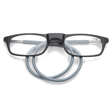 Load image into Gallery viewer, Portable Magnetic Hanging Neck Retractable Reading Glasses