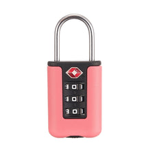 Load image into Gallery viewer, TSA Customs Code Lock Travel Luggage Lock Mini Contrast Color Design Combination Padlock