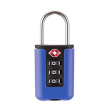 Load image into Gallery viewer, TSA Customs Code Lock Travel Luggage Lock Mini Contrast Color Design Combination Padlock