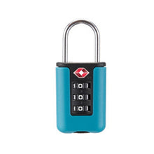 Load image into Gallery viewer, TSA Customs Code Lock Travel Luggage Lock Mini Contrast Color Design Combination Padlock