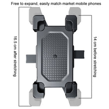Load image into Gallery viewer, Shockproof Motorcycle Mobile Phone Holder Outdoor Bike Navigation Holder, Rearview Mirror, Handlebars