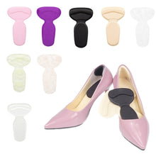 Load image into Gallery viewer, 1pair 2 in 1 Half Size Forefoot Pad Anti-drop Sandal Heel Sticker
