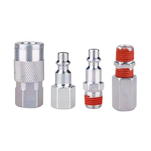 Load image into Gallery viewer, 20 In 1 Air Compressor Kit 1/4 Inch NPT Air Tool Kit With 7.5m Coil Nylon Hose