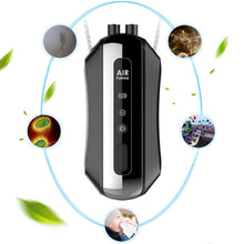 Load image into Gallery viewer, Portable Negative Ion Air Purifier Home Hanging Neck Purifier, Chain Style (White), Chain Style (Black), Rope Style (White), Rope Style (Black)