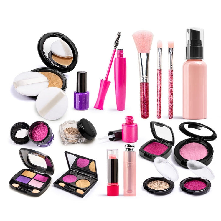 Girls Simulation Dressing Makeup Box Play House Non-toxic Cosmetics Set